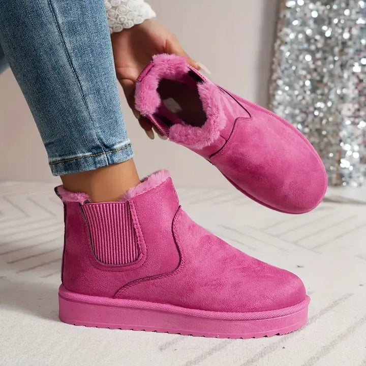 Ellery | Fleece-Lined Suede Chelsea Ankle Boots