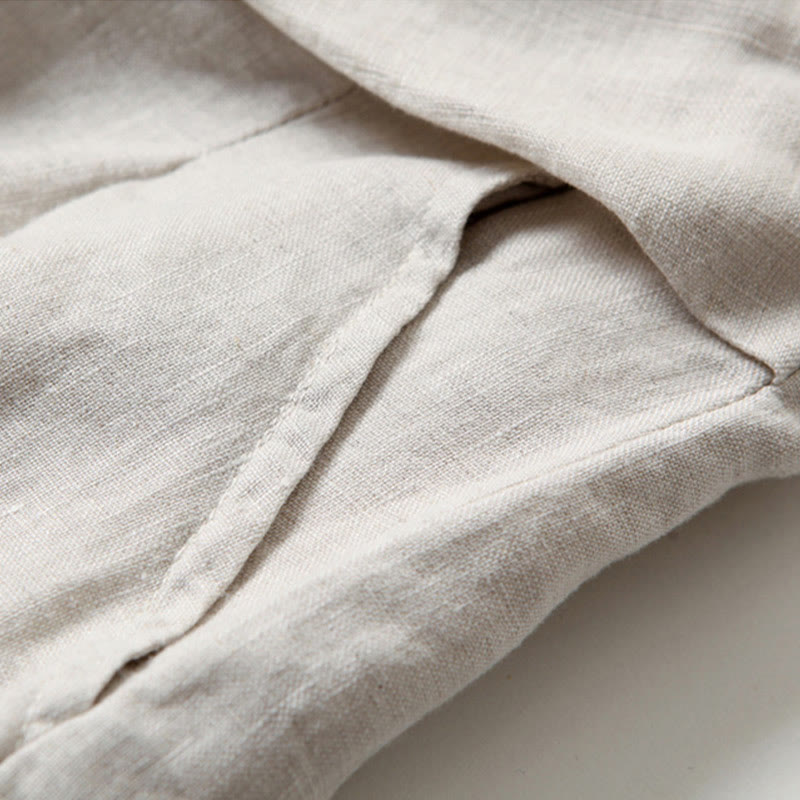 Nova | High-Waisted Wide-Leg Pants with Side Pockets