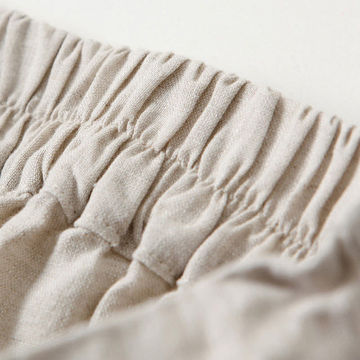 Nova | High-Waisted Wide-Leg Pants with Side Pockets