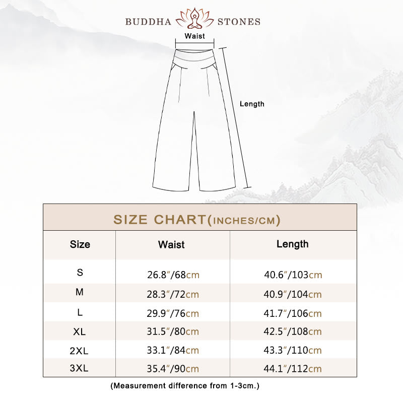 Nova | High-Waisted Wide-Leg Pants with Side Pockets