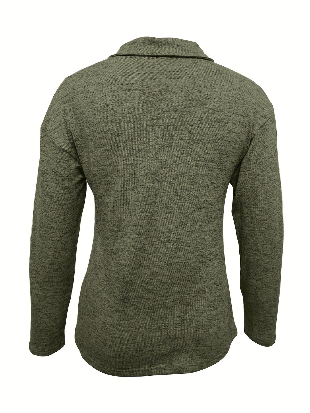 Kiki | Half-Zip Collared Long-Sleeve Pullover Top