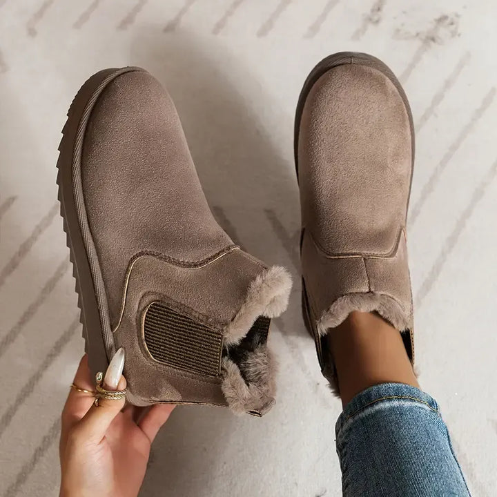 Ellery | Fleece-Lined Suede Chelsea Ankle Boots