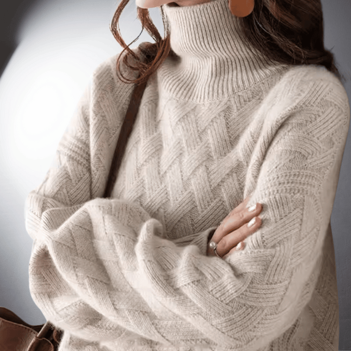 Rosalie | Oversized Soft Knit Wool Sweater