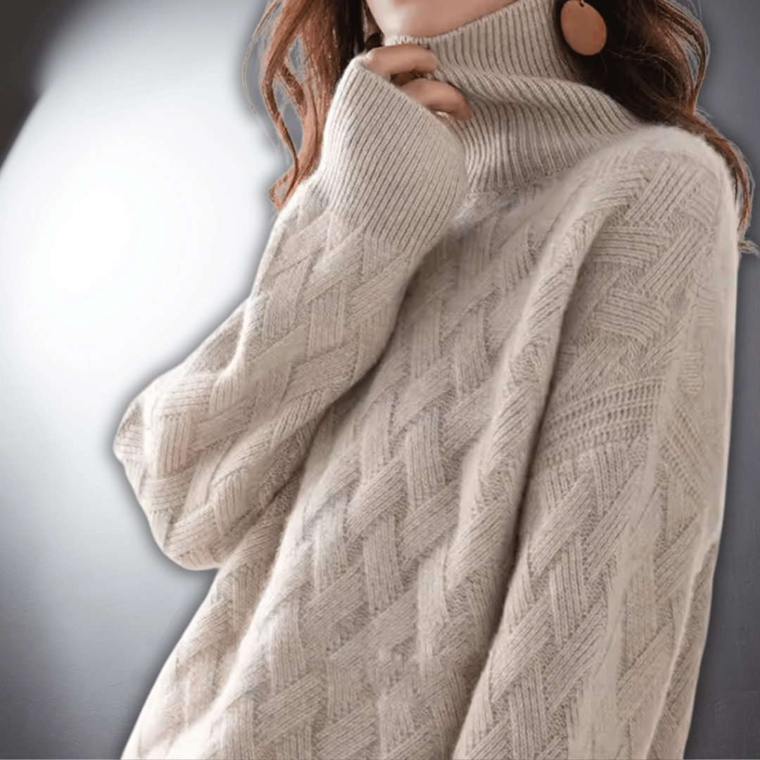 Rosalie | Oversized Soft Knit Wool Sweater