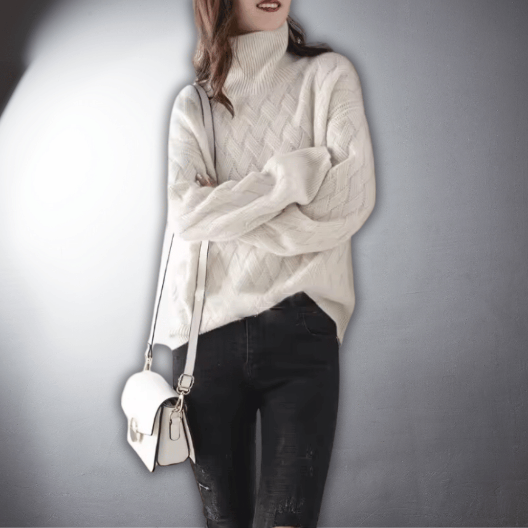 Rosalie | Oversized Soft Knit Wool Sweater