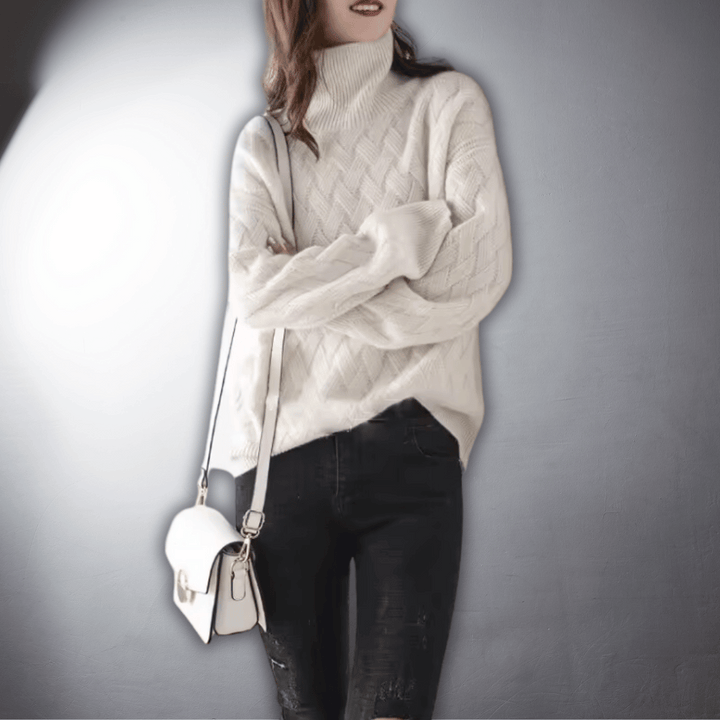Rosalie | Oversized Soft Knit Wool Sweater