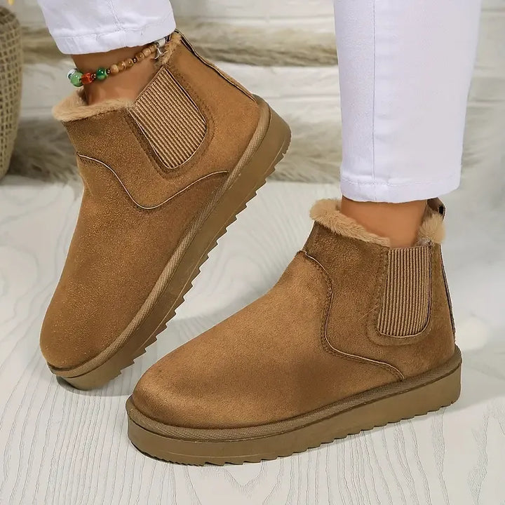 Ellery | Fleece-Lined Suede Chelsea Ankle Boots