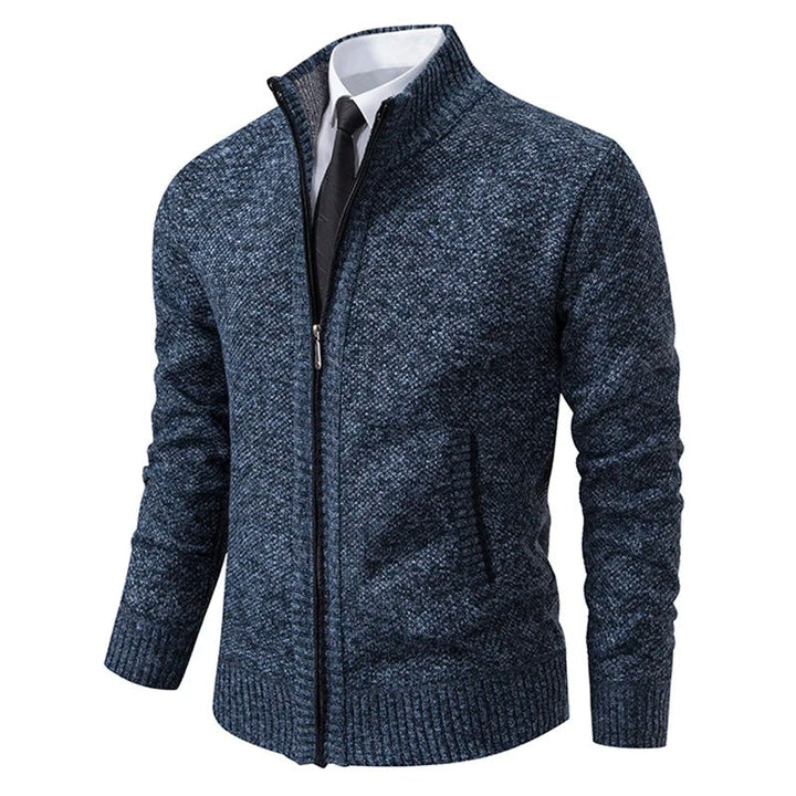Atticus | Merino Wool Full-Zip Mock-Neck Sweater