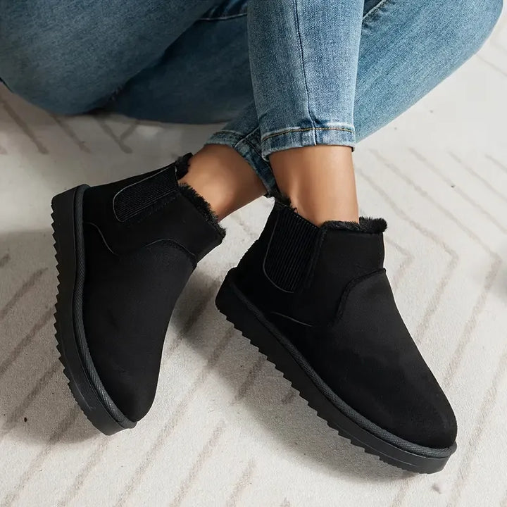 Ellery | Fleece-Lined Suede Chelsea Ankle Boots