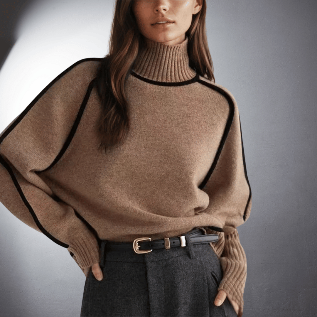 Verena | Soft Classic Turtleneck Wool Sweater