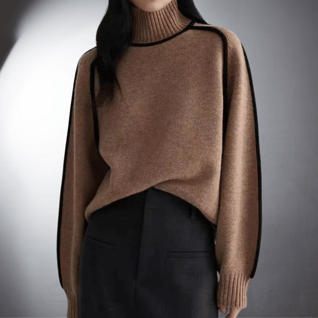 Verena | Soft Classic Turtleneck Wool Sweater