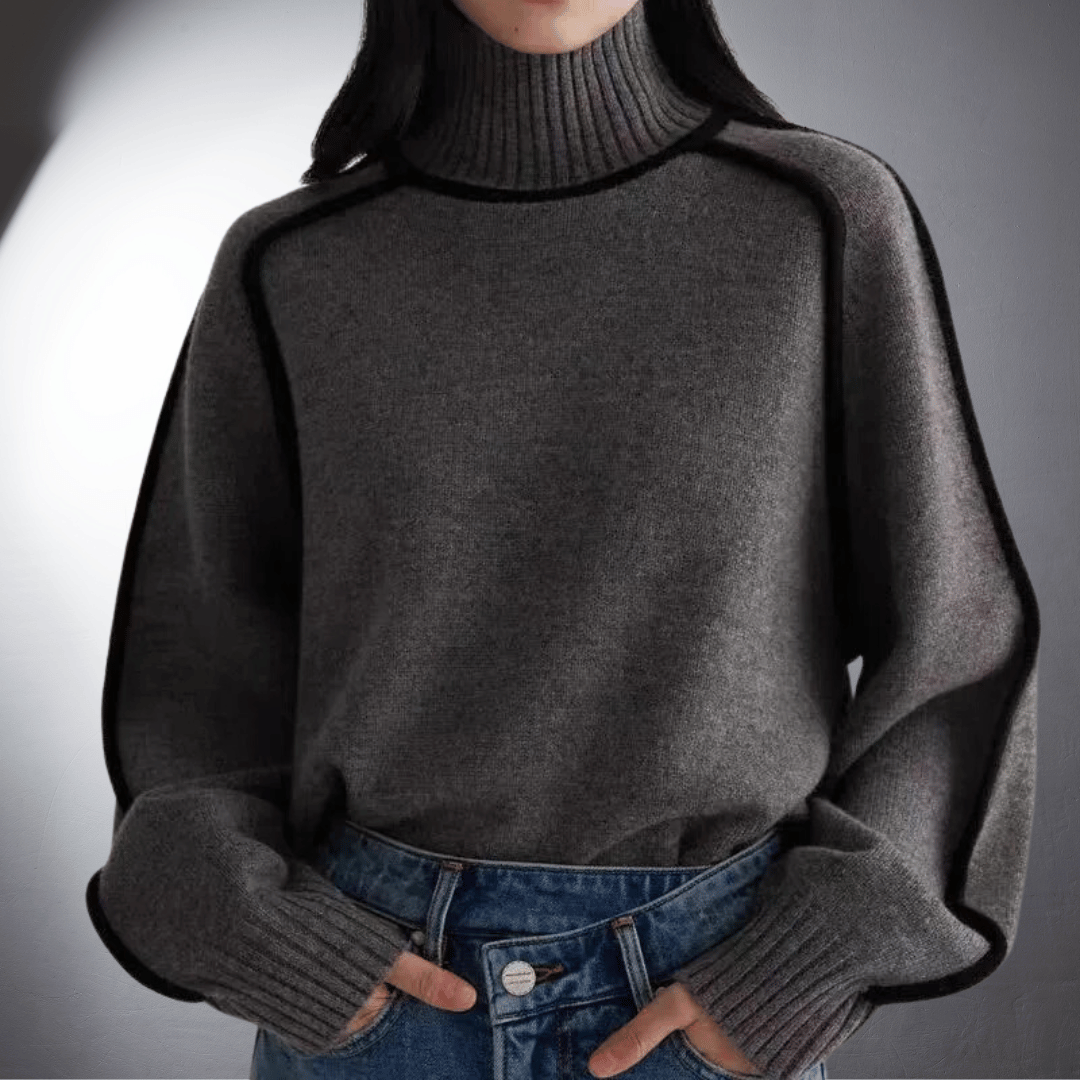 Verena | Soft Classic Turtleneck Wool Sweater