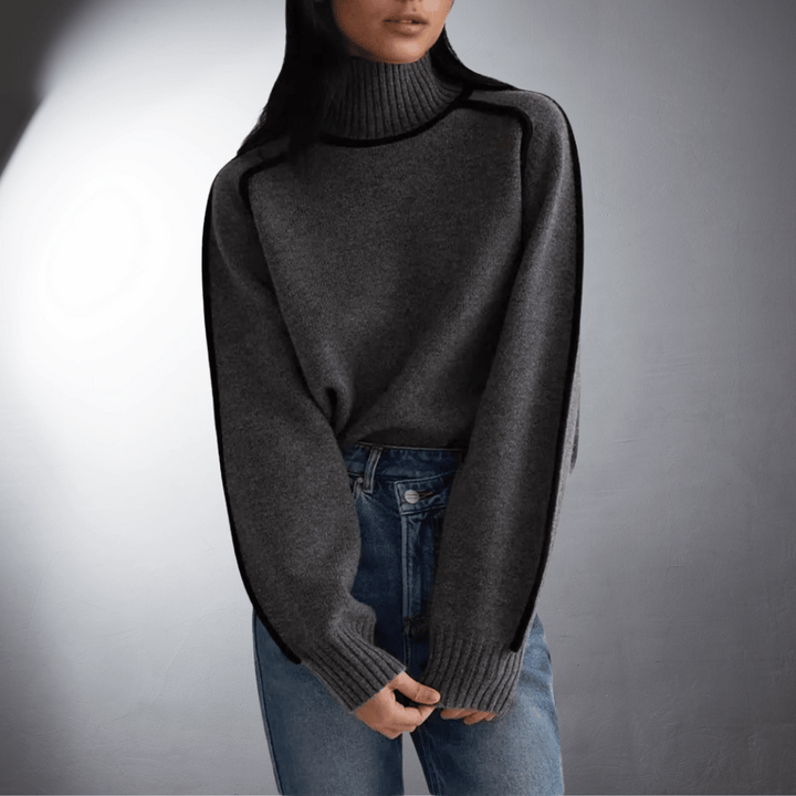 Verena | Soft Classic Turtleneck Wool Sweater