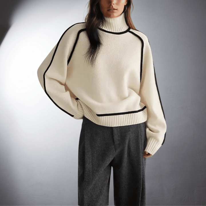 Verena | Soft Classic Turtleneck Wool Sweater