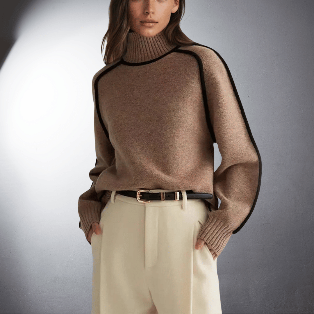 Verena | Soft Classic Turtleneck Wool Sweater