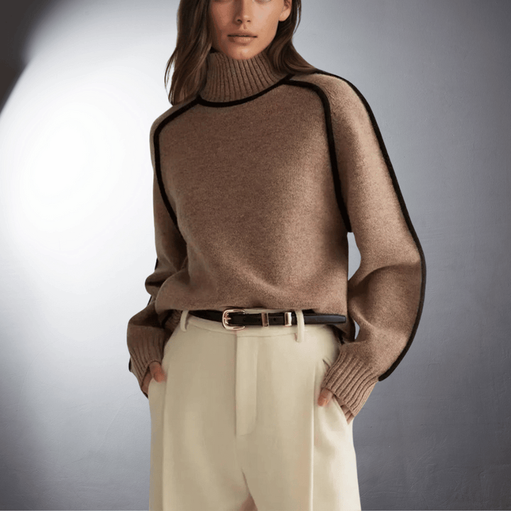 Verena | Soft Classic Turtleneck Wool Sweater