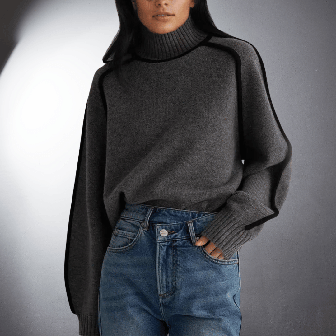 Verena | Soft Classic Turtleneck Wool Sweater