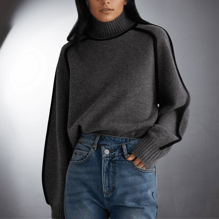 Verena | Soft Classic Turtleneck Wool Sweater