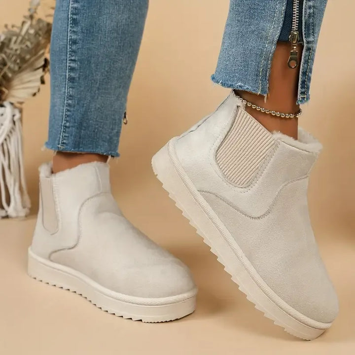 Ellery | Fleece-Lined Suede Chelsea Ankle Boots