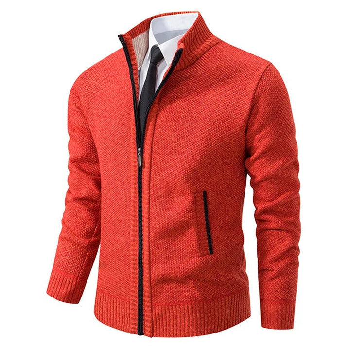 Atticus | Merino Wool Full-Zip Mock-Neck Sweater