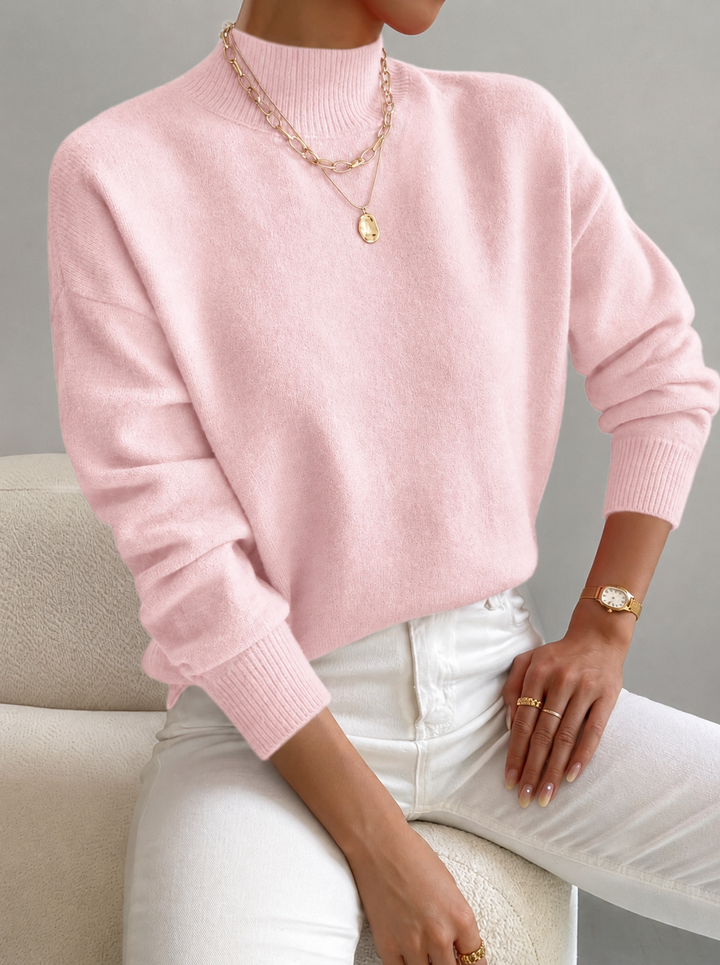 Gisela | Classic Turtleneck Knit Sweater