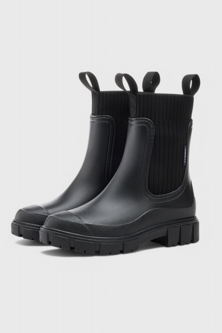 Brynn | Waterproof Chelsea Rain Boots with Chunky Lug Sole