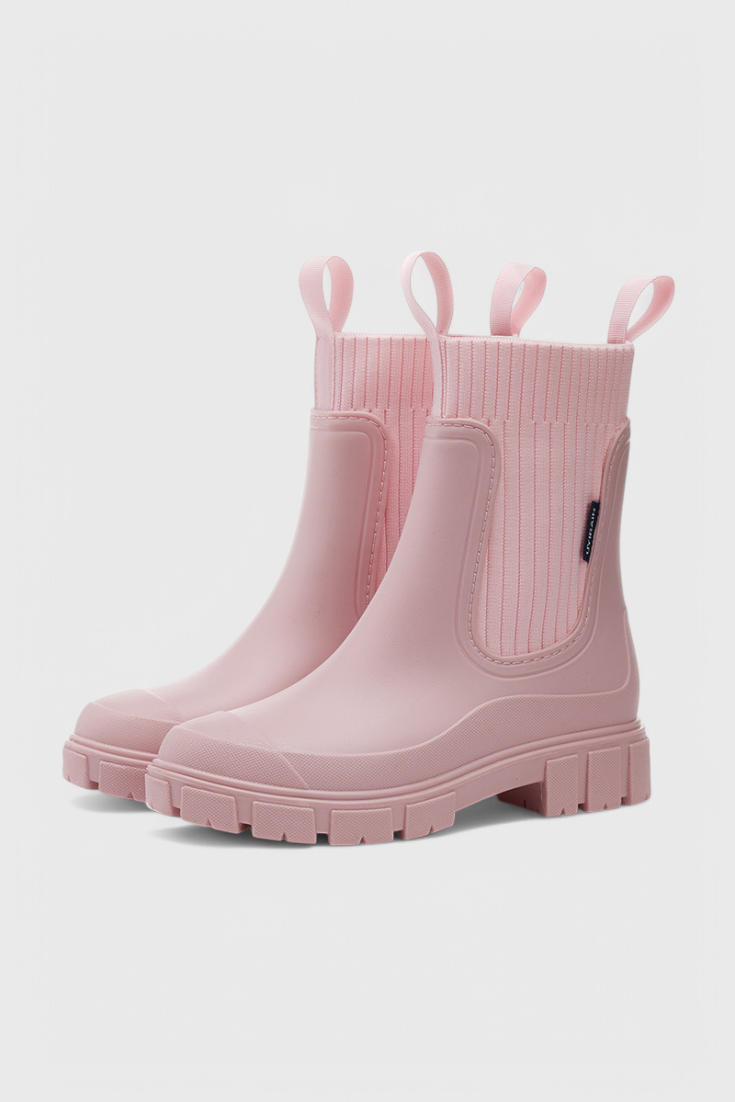 Brynn | Waterproof Chelsea Rain Boots with Chunky Lug Sole