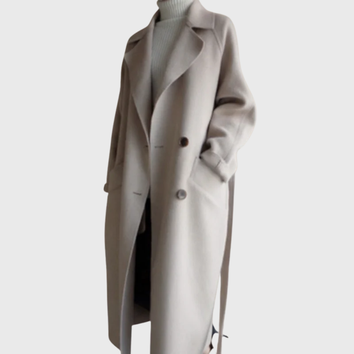 Lenora | Longline Winter Wool Trench Coat