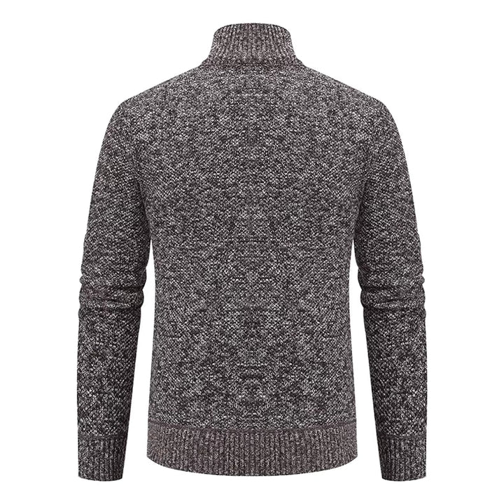 Atticus | Merino Wool Full-Zip Mock-Neck Sweater