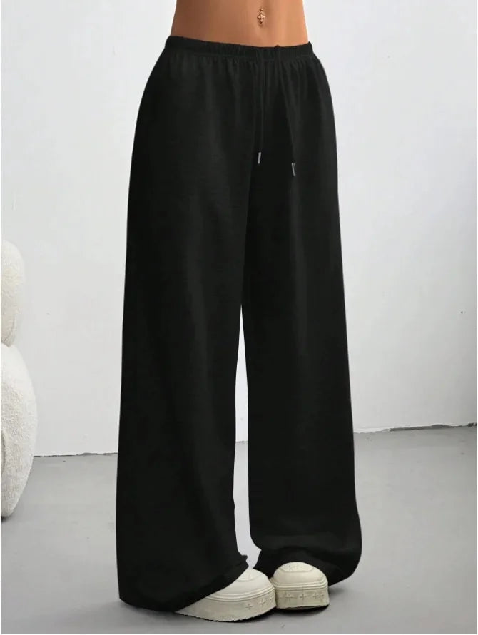 Kenna | Wide-Leg Drawstring Lounge Sweatpants
