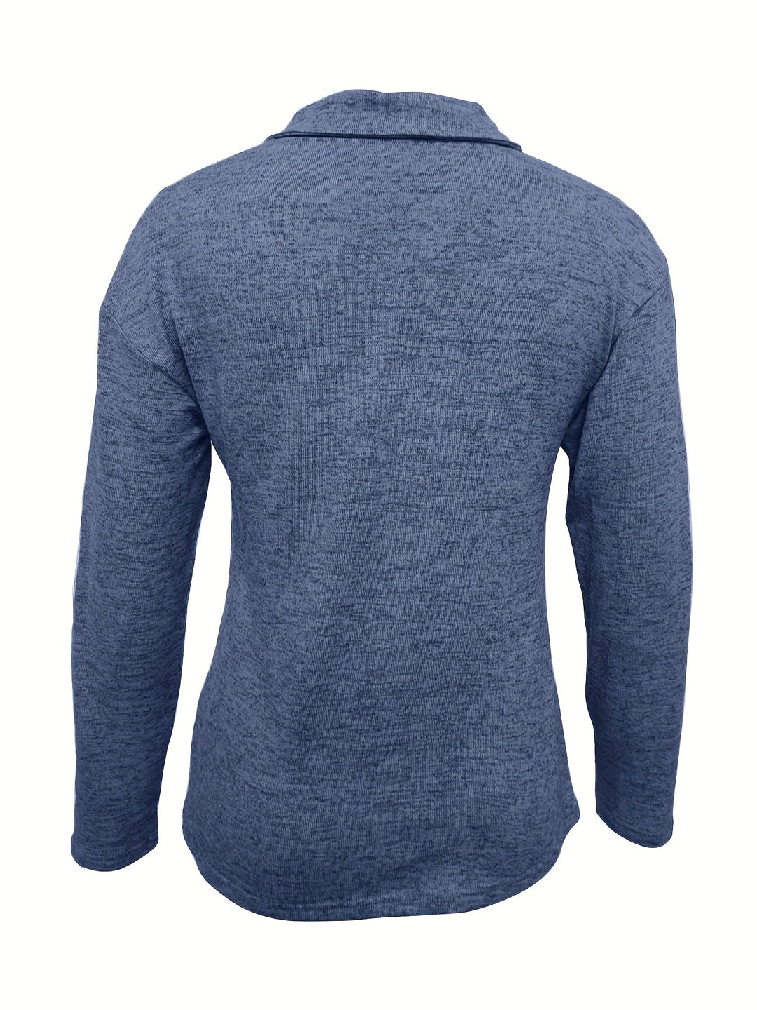 Kiki | Half-Zip Collared Long-Sleeve Pullover Top