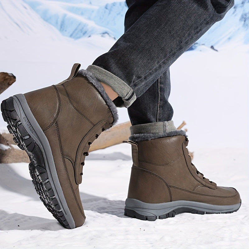Kendall | Waterproof Fleece-Lined Lace-Up Winter Boots