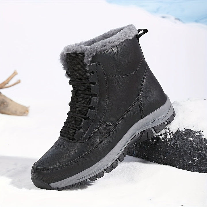 Kendall | Waterproof Fleece-Lined Lace-Up Winter Boots