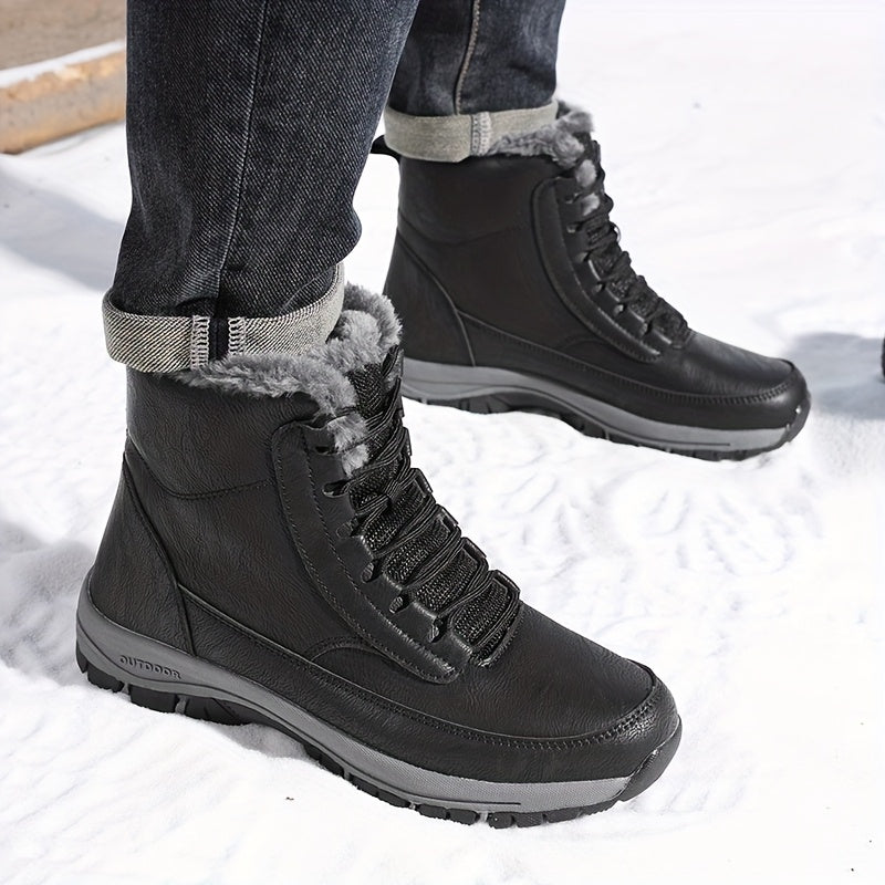Kendall | Waterproof Fleece-Lined Lace-Up Winter Boots