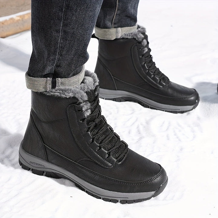 Kendall | Waterproof Fleece-Lined Lace-Up Winter Boots