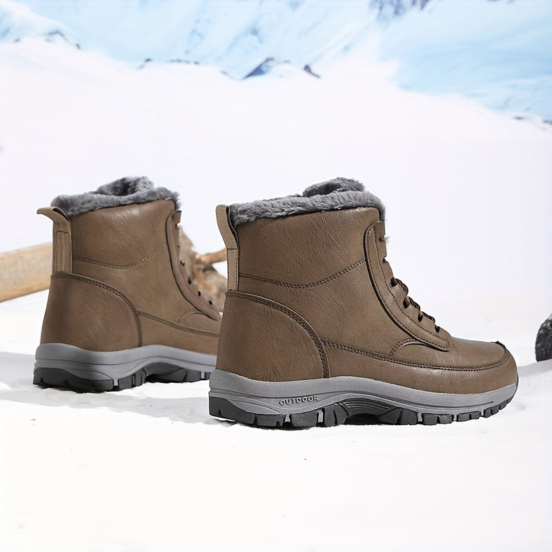 Kendall | Waterproof Fleece-Lined Lace-Up Winter Boots