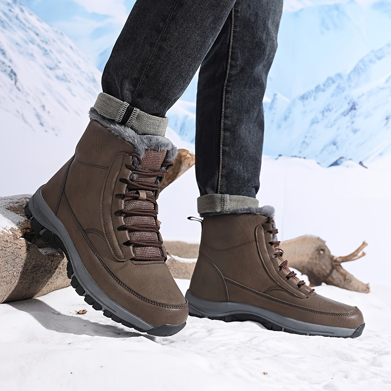 Kendall | Waterproof Fleece-Lined Lace-Up Winter Boots