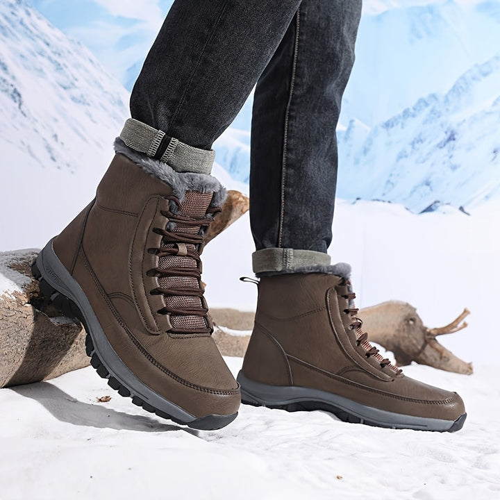 Kendall | Waterproof Fleece-Lined Lace-Up Winter Boots