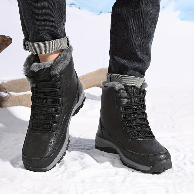 Kendall | Waterproof Fleece-Lined Lace-Up Winter Boots