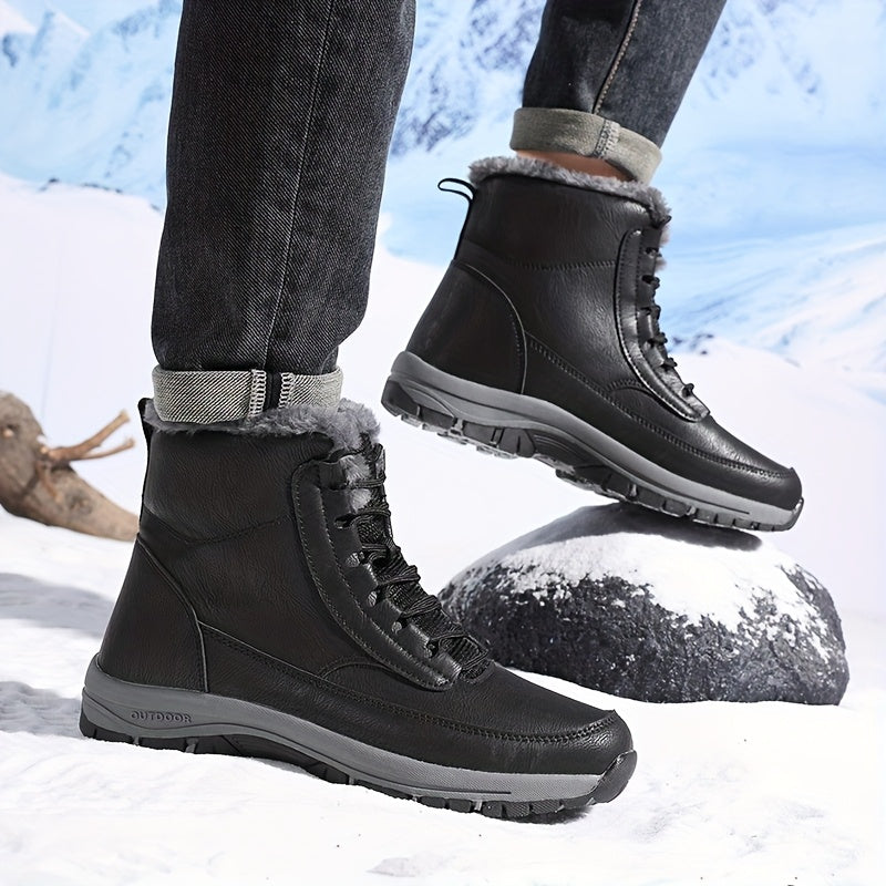 Kendall | Waterproof Fleece-Lined Lace-Up Winter Boots