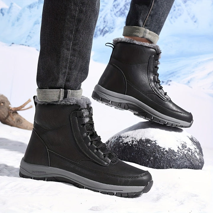 Kendall | Waterproof Fleece-Lined Lace-Up Winter Boots