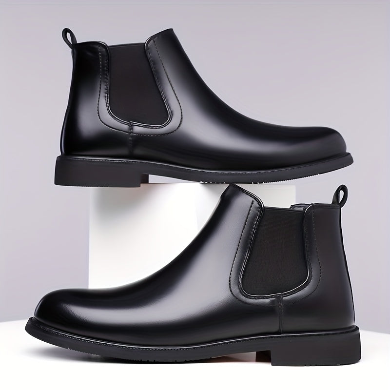 Grady | Dark Brown Slip-On Chelsea Boots