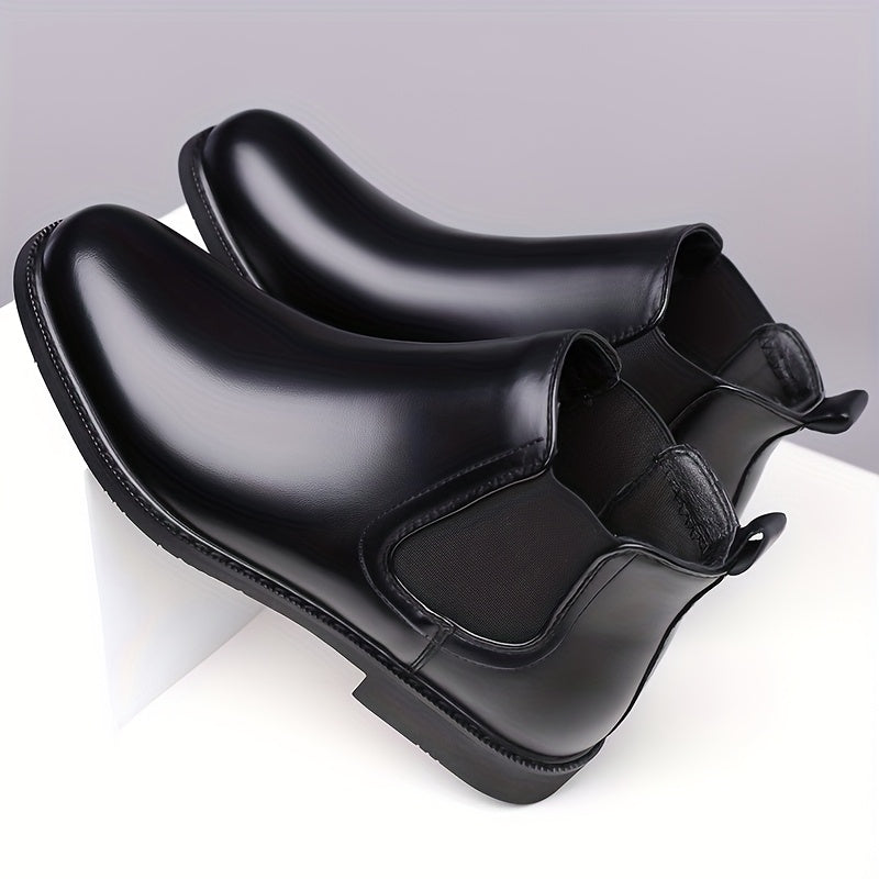 Grady | Dark Brown Slip-On Chelsea Boots
