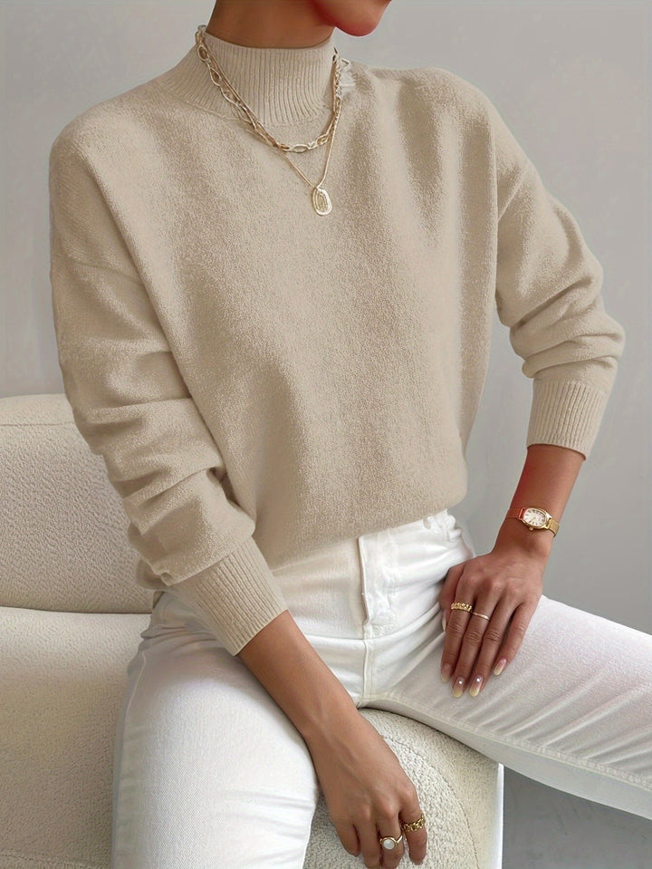 Gisela | Classic Turtleneck Knit Sweater