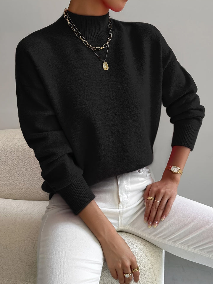 Gisela | Classic Turtleneck Knit Sweater