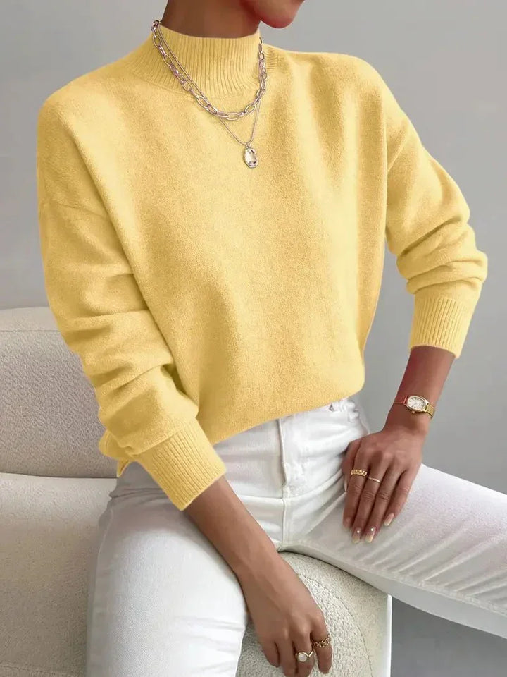 Gisela | Classic Turtleneck Knit Sweater