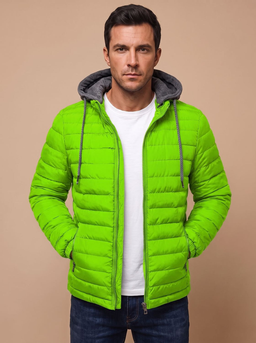 Hayes | Lightweight Quilted Hooded Puffer Jacket