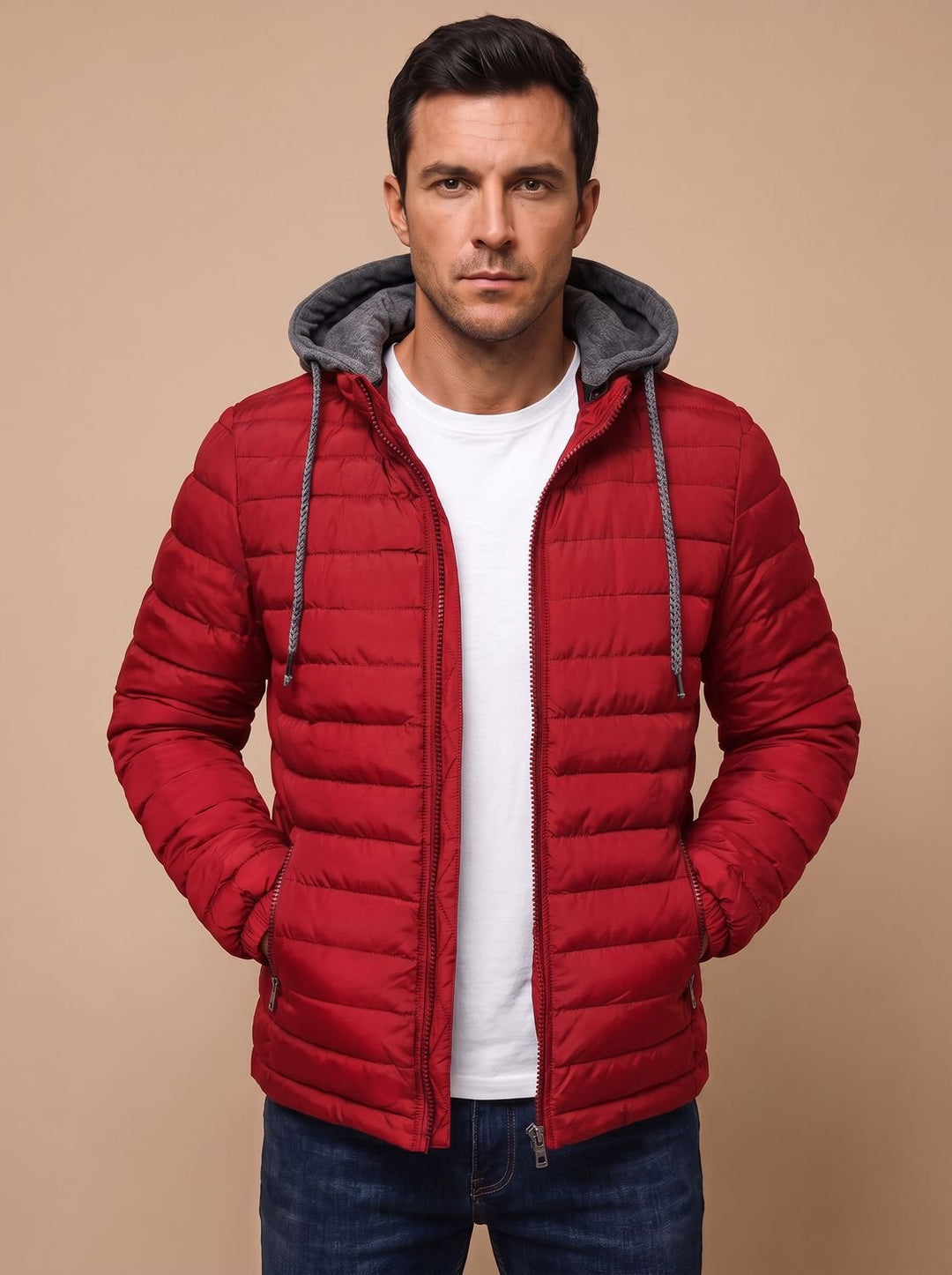 Hayes | Lightweight Quilted Hooded Puffer Jacket
