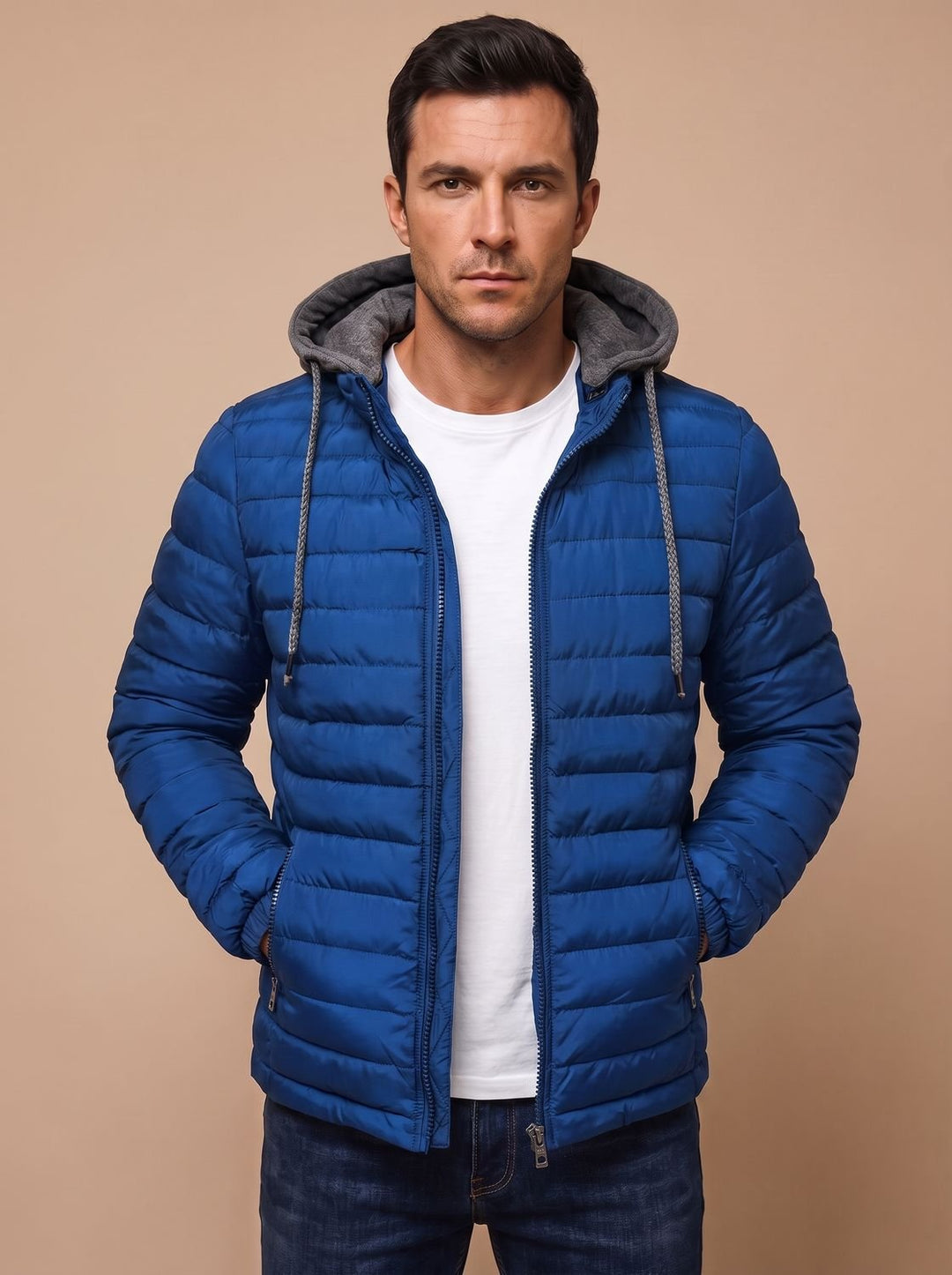 Hayes | Lightweight Quilted Hooded Puffer Jacket