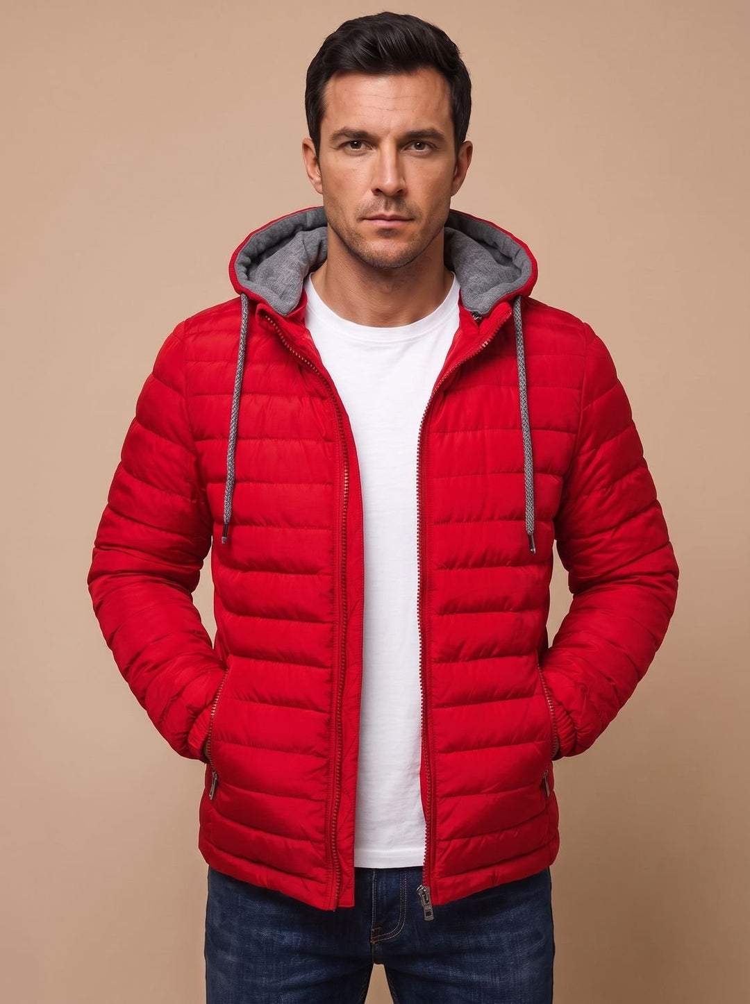 Hayes | Lightweight Quilted Hooded Puffer Jacket